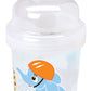 Nuspin Kids 8 Oz Zoomi Straw Sippy Cup, Safari Animals Style