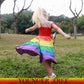 Younger Tree Toddler Baby Girls Rainbow Dress Princess Sleeveless Halter Beach Tutu Sundress (18-24 Months, Colours)