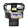 Topdesign Universal Baby Stroller Organizer Caddy With Detachable Mesh Bag & Heightened Insulated Cup Holders & Non-Slip Secure