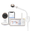 Vtech V-Care Vc2105 1080P Fhd Over-The Crib Mount Smart Baby Monitor 5    720P Lcd Screen,Table Stand,Remote Access,Versatile Pl