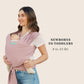 Moby Wrap Baby Carrier  Classic  Baby Wrap Carrier for Newborns & Infants  #1 Baby Wrap  Go to Baby Gift  Keep Baby Safe & Secur
