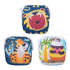 Alvababy 3 Pack Swim Diapers, Baby/Toddler/Infant Snap Adjustable Reusable Swim Diaper Baby Gift For Boy And Girl Small 3Swy42