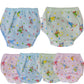 Anush Marino Washable, Reusable & Water Resistant Pvc Joker Printed Panties With Outer Plastic & Inner Cotton Underwear/Panties 