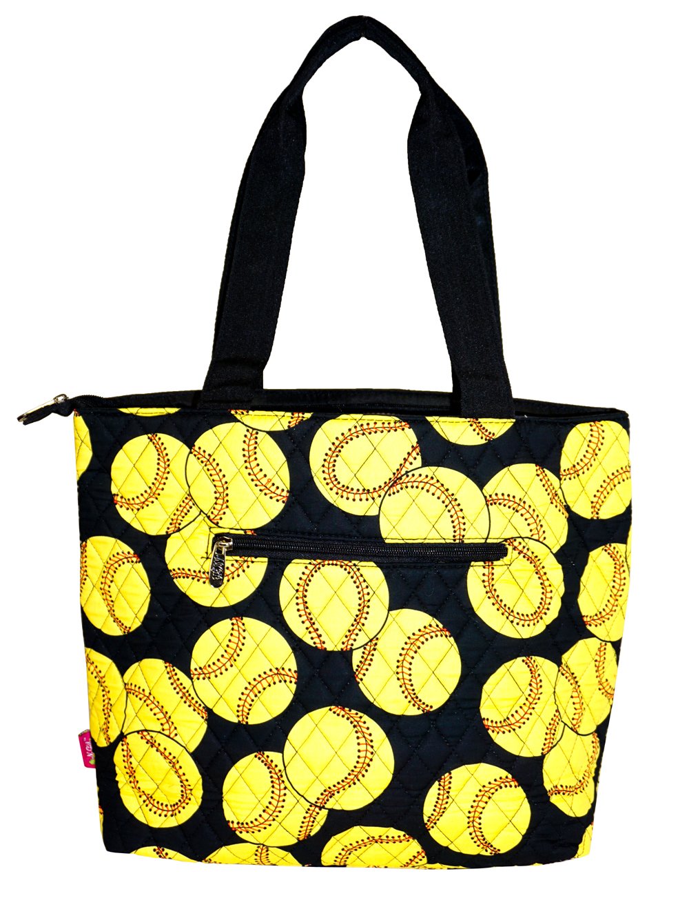 Ngil Softball Print Quilted Diaper Bag