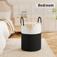 Artfeel Laundry Basket,Woven Cotton Rope Laundry Hamper,80L For Decorative Storage Of Dirty Clothes,Toys And Blankets In Bathroo
