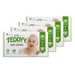 Teddyy Baby Diapers Easy New Born 84 Count, 25 Kgs, Long Lasting Absorption, Anti  Rash (21 Count,Pack Of 4)