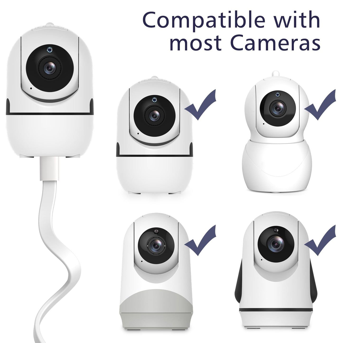 Baby Monitor Mount For Hb6550/ Hb65/ Hb6339/ Hb40/ Hb6081/Vtimes/Okaidi/Firskids/Ifamily/Uksup/Anmeate Sm935E, Universal Baby Ca