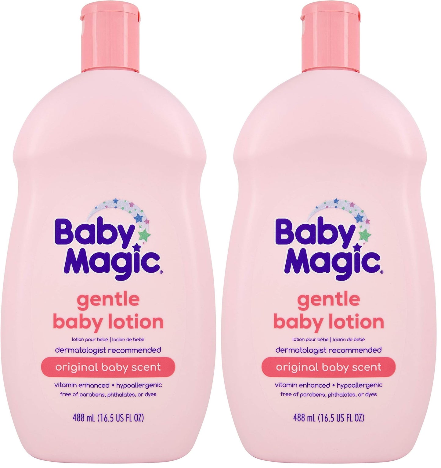 Baby Magic Gentle Baby Lotion, Vitamins & Aloe, Free Of Parabens, Phthalates, Sulfates And Dyes, Camellia Oil & Marshmallow Root