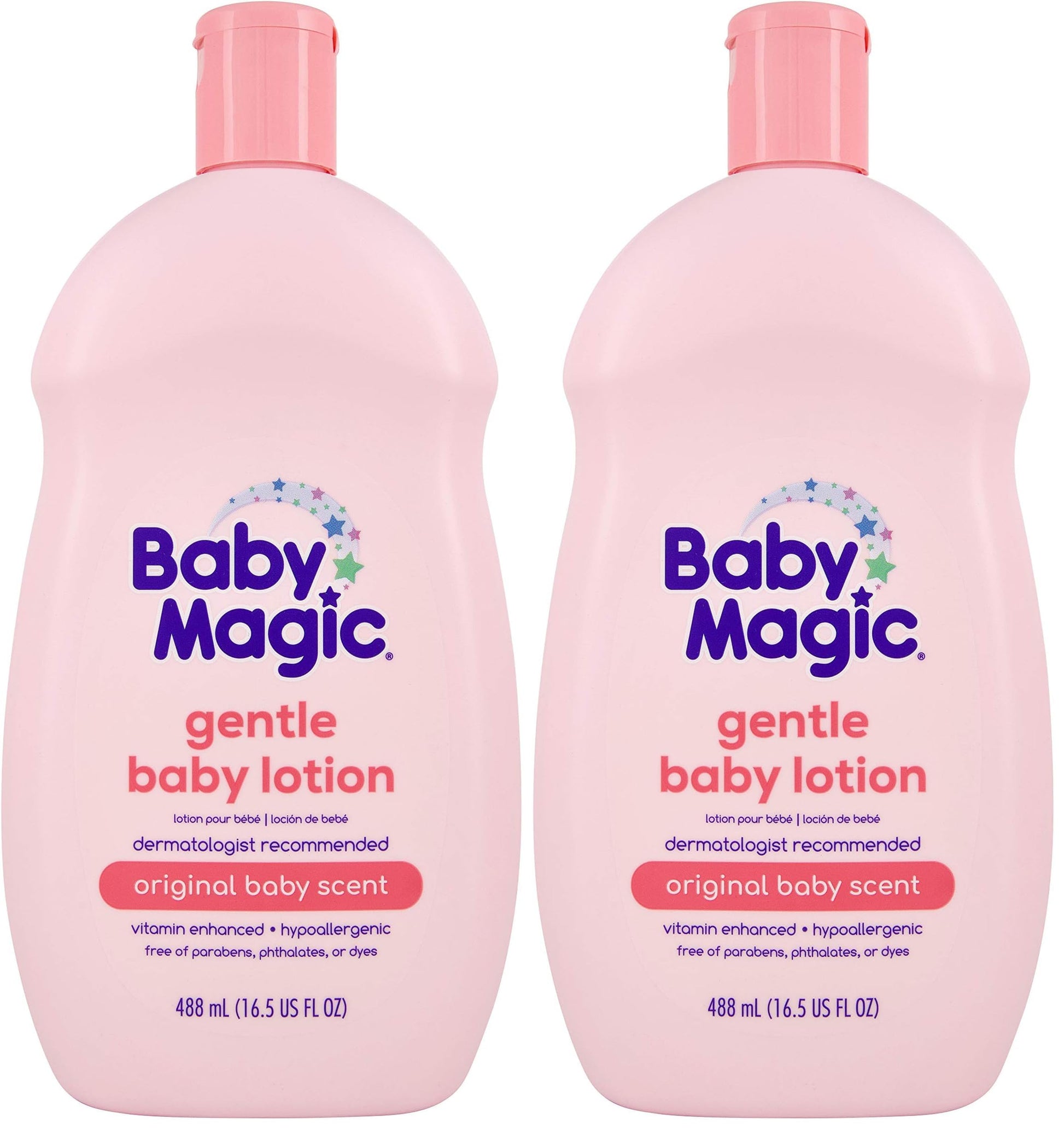 Baby Magic Gentle Baby Lotion, Vitamins & Aloe, Free Of Parabens, Phthalates, Sulfates And Dyes, Camellia Oil & Marshmallow Root