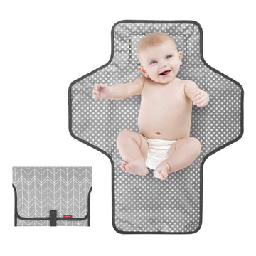 Portable Changing Pad For Babytravel Baby Changing Pads For Moms, Dadswaterproof Portable Changing Mat With Built-In Pillowexcel