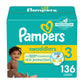 Pampers Baby Diapers - Swaddlers - Size 3, 136 Count, Ultra Absorbent Disposable Infant Diaper