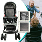 Amoroso Single Stroller - Baby Stroller With Four Wheels - Lightweight Stroller - Convertible Stroller With Extra Storage Space