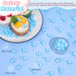 200 Mini Pacifiers Baby Shower Game Boy, 0.86 Plastic Pacifiers Baby Shower Game, Bulk Baby Shower Pacifiers For Gender Reveal B