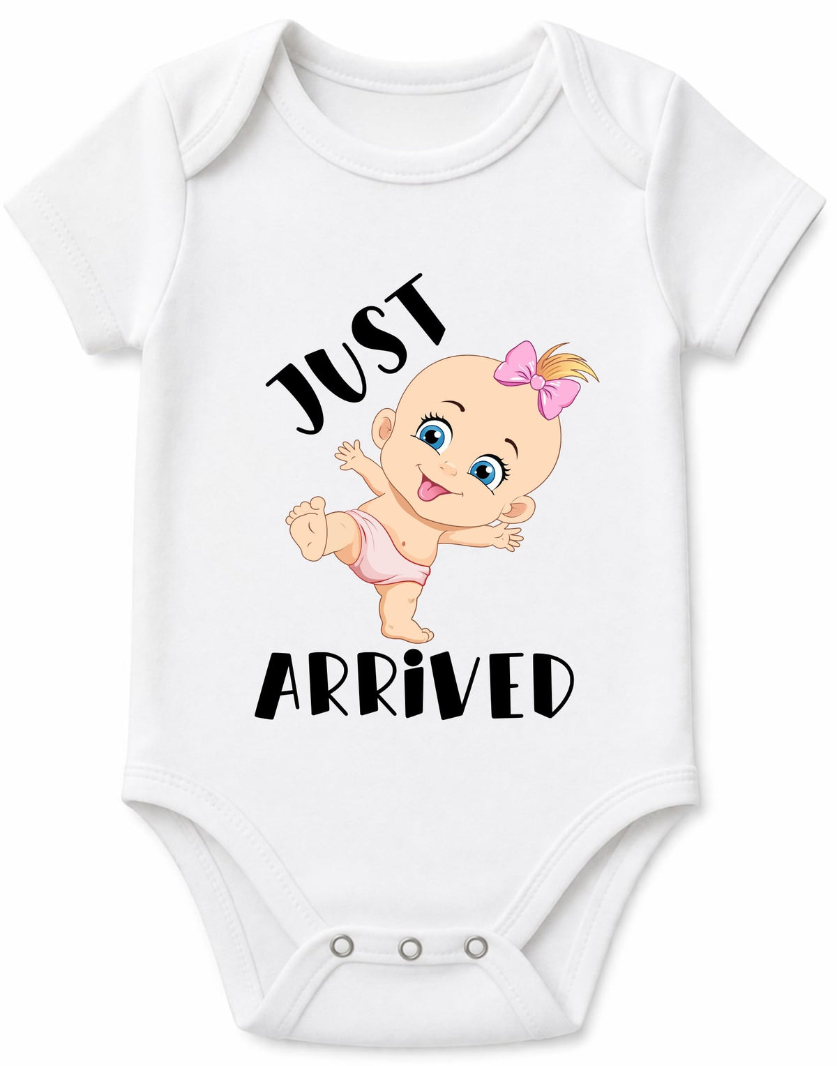 Dearglad Baby Girl Bodysuit 03 Months Multicolor Printed Onesie Newborn Infant Romper Half Sleeve Cotton Soft Comfortable Snap 