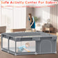 Baby Playpen Baby Play Pen For Babies And Toddlers Safe Anti-Fall Baby Play Yards Indoor & Outdoor Sturdy Safety Baby Activity C