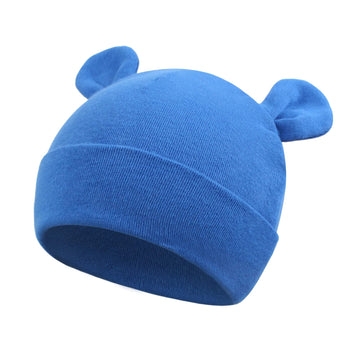 Pesaat Newborn Hospital Hat 0-12Months Preemie Boys Girls Beanie Solid Infant Baby Hats Autumn Winter (4Pack-G, 0-6 Months)
