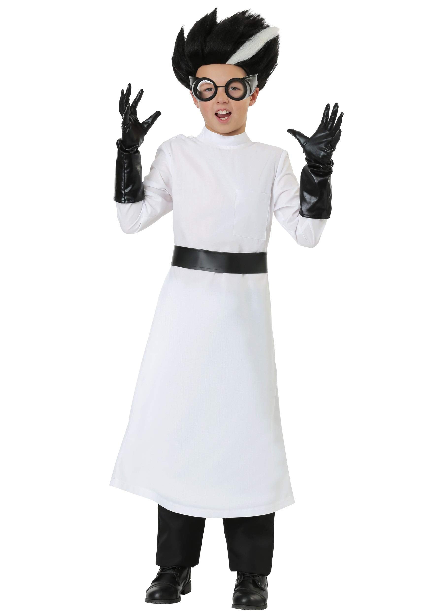 Fun Costumes Mad Scientist Costume for a Child, Large