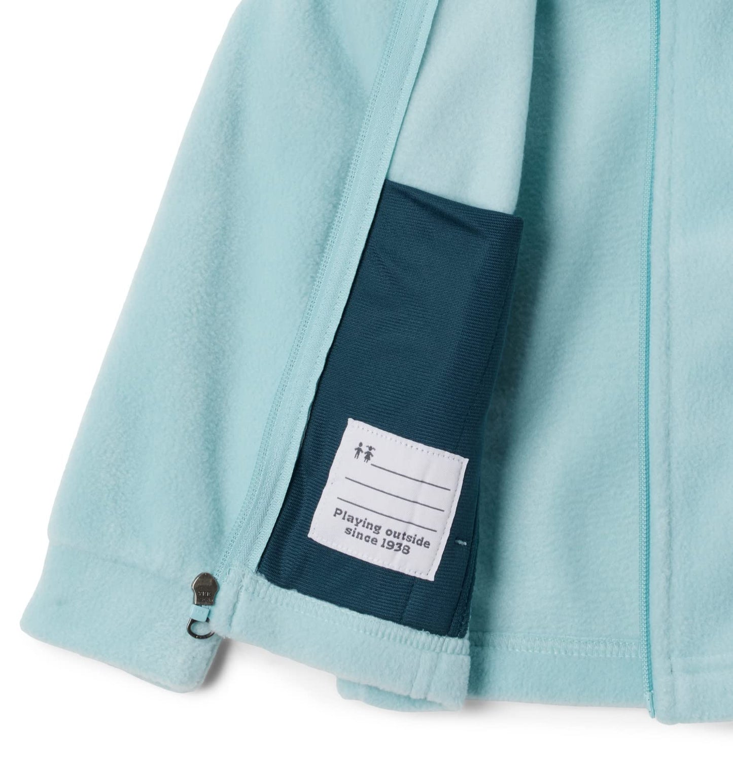 Columbia Baby Benton Springs Fleece, Aqua Haze, 3/6