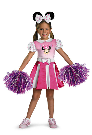 Disney Minnie Mouse Cheerleader Girls' Costume