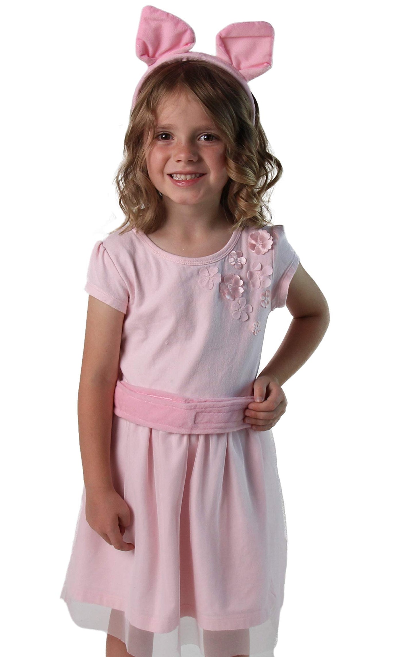 Making Believe Pink Pig Headband Ears and Tail Costume Set