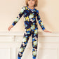 Babee Reshinee Bamboo Viscose Toddler Pajamas Boys Girls Kids Baby 2Pcs Long-Sleeve Pyjamas Set 12-18 Months Astronaut Snug Fit