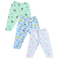 Angaakar Pure Coton Pants For New Born Baby Girl And Boy | Regular Wear Loose Fit Pant | Infant Payjama For Kids Pack Of 3
