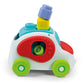 Clementoni 17315 Soft Clemmy Sensory Car for Babies and Toddlers, Ages 6 Months Plus, Multi-Coloured