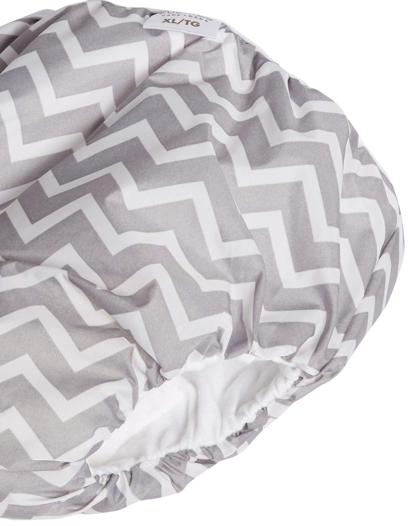 Kushies Baby Waterproof Training Pant (38-44 Pounds), Grey Chevron, X-Large