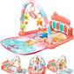 Zest 4 Toyz Musical Piano Baby Play Gym Mat Kids Activity Gym Mat With Music Lights Baby Crawling Mat For Newborn 0 To 3 6 9 12 