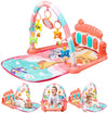 Zest 4 Toyz Musical Piano Baby Play Gym Mat Kids Activity Gym Mat With Music Lights Baby Crawling Mat For Newborn 0 To 3 6 9 12 