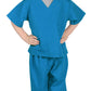 Aeromax Dra-68 6 By 8 Junior Doctor Scrubs  Astor Blue