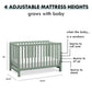 Carters by DaVinci Colby 4-in-1 Baby Crib Convertible to Toddler Bed, Daybed, Full-Size Bed - Durable - GREENGUARD Gold Certifi