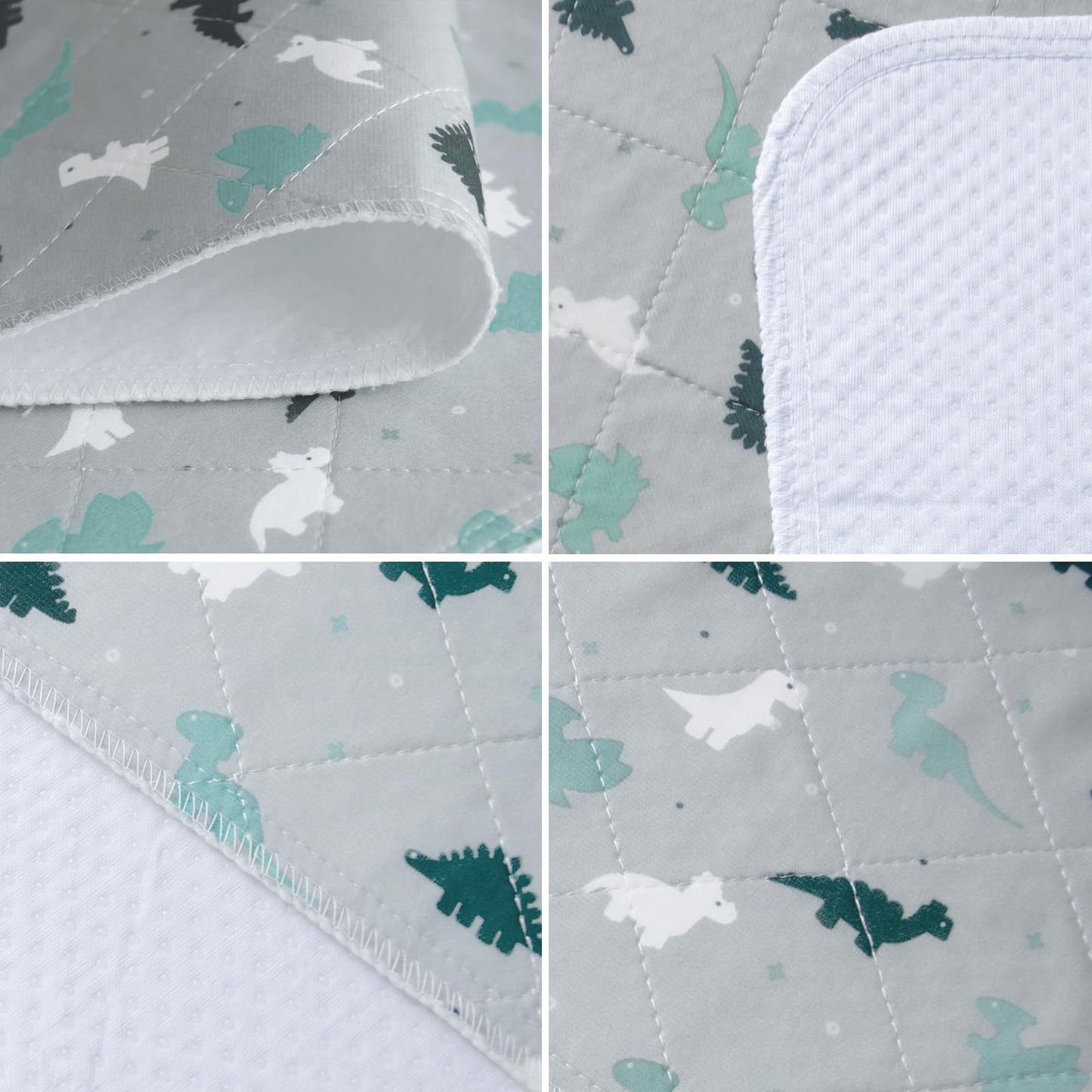 Potty Training Pee Pads For Kids, Toddlers Mattress Pad 100% Waterproof, Non Slip 34''X 36'' Bed Wetting Pad For Twin Beds, Wash