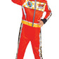 Ricky Zoom Costume For Kids, Official Ricky Zoom Jumpsuit With Soft Helmet, Classic Toddler Size Large (4-6) Multicolored