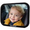 Oxnaleah Car Mirror for Baby,Shake proof,Shatterproof Baby Car Mirror for Safe Travel, 360 Rotation, Clear Wide View, Easy Insta