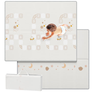 Mloong Baby Playmat, 71X59Inch Play Mat For Floor, Large Playmat For Babies And Toddlers,Indoor Kids Carlwing Mat,Outdoor Baby A