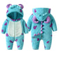 Eadrioss Cute Animal Costume For Toddler Baby Girl Boy Halloween Costume Fuzzy Warm Fall Winter Clothes Halloween Gifts