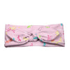 Green Sprouts Baby Girls Swim & Sun Headband, Light Pink Dragonfly Pond, 3mo+