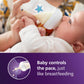 Philips Avent Natural Baby Bottles With Natural Response Nipples (Medium Flow, Flow 3), With Seahorse And Starfish Design, 9Oz,