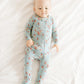Vaenait Baby Toddler Boys Girls Solid Footie Pajama Cozy Modal Flowermint 24M