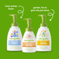 Babyganics Baby Shampoo + Body Wash Pump Bottle, Chamomile Verbena, Non-Allergenic And Tear-Free, 16 Fl Oz, Packaging May Vary