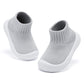 Baby Shoes Girls Boys Non Slip Baby Sock Shoes With Soft Rubber Sole Infant First Walking Sneaker Toddler Slipper Lightweight 18