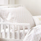 Levtex Baby - Willow Toddler Bed Set - Pink - Soft Rosette Pintuck - 5 Piece Set Includes Reversible Quilt, Fitted Sheet, Flat S