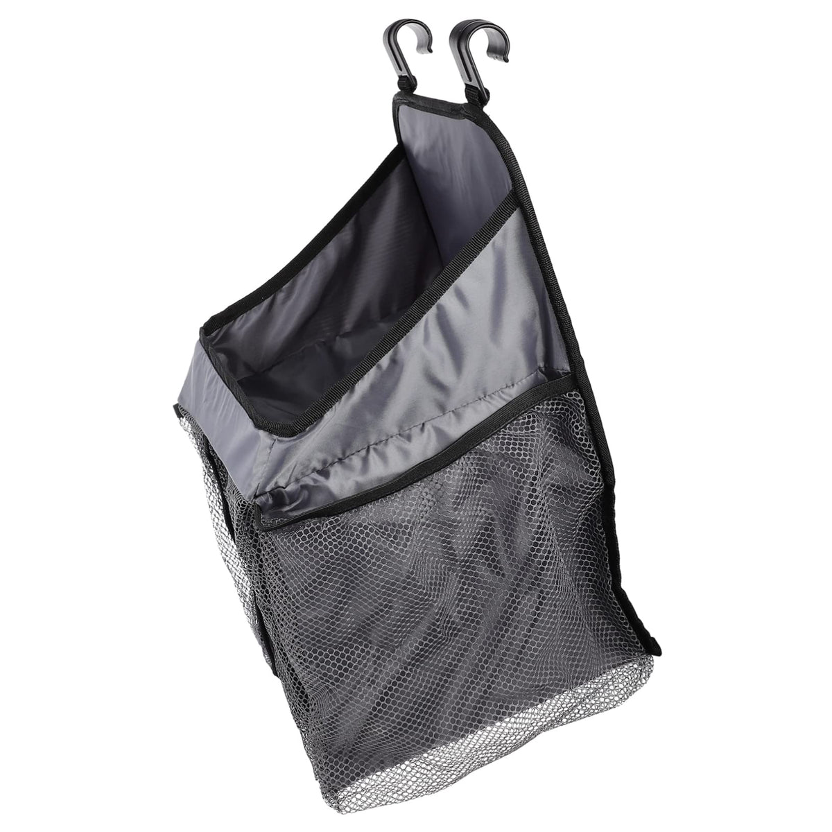 GARVALON Hanging Diaper Organizer for Crib Foldable Baby Diaper Storage Caddy Multiple Pockets Waterproof Nursery Pouch for Easy