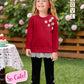 Bomdeals Adorable Cute Toddler Baby Girl Clothing 2Pcs Outfits(303,Red,110)