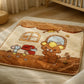Soft Teddy Bear Blanket for Babies  Cozy 107x101 cm Nursery Throw for Newborns, Toddler Blanket with Cute Design (Blue)