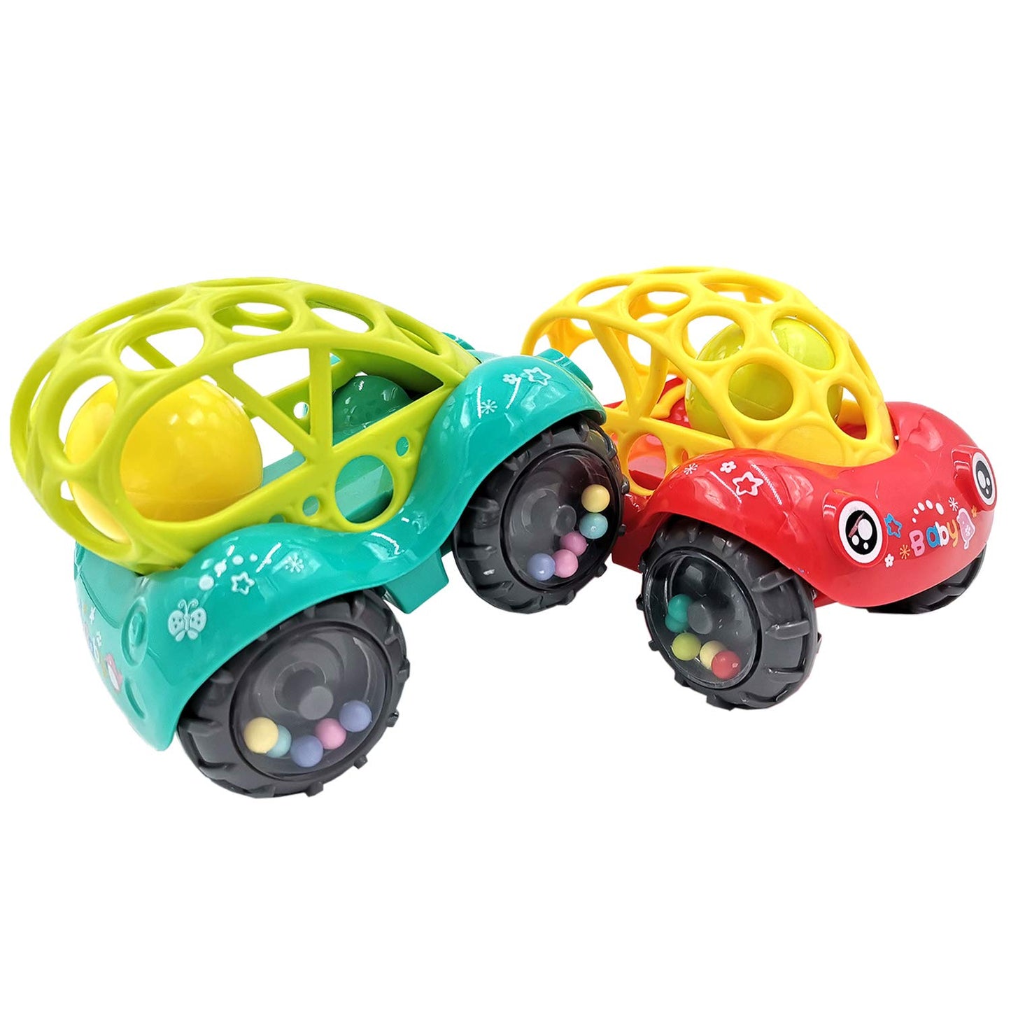 ZHIHUAN Toy Cars for Toddlers 1-3 - Baby Car Toys for 3-18 Months, Car Toys for 1-5 Year Olds Boy Girl, Baby Toy Cars 3 to 18 Mo