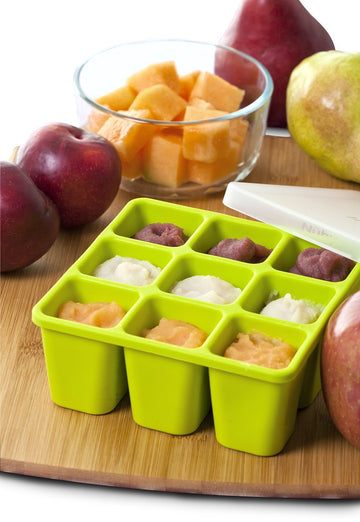 Nuby Garden Fresh Freezer Tray With Lid, Colors May Vary