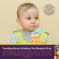 Special Supplies Honey Bear Straw Cup For Babies, 4-Pack, Fun Animal-Shaped Baby Led Weaning Training Drink For Straw Training A