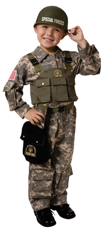 Dress Up America Army Costume - Soldier Costume For Boys And Girls - U.S. Special Forces Dress-Up For Kids